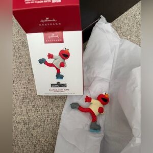Hallmark Sesame Street Elmo Skating Ornament